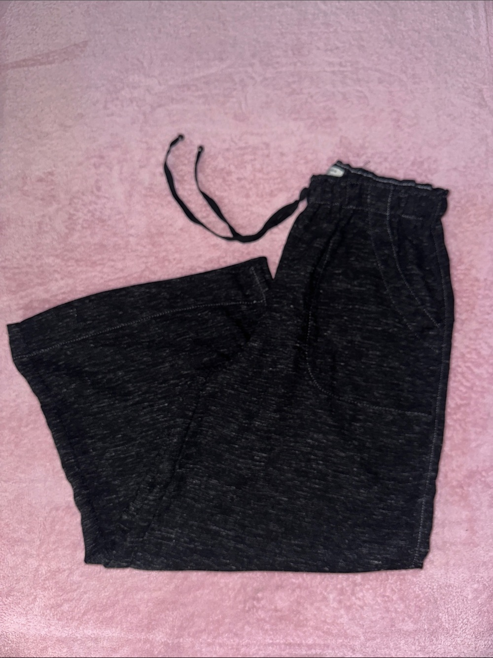 Max Studio Hi-Rise Cropped Wide Leg Pants